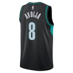 Maillot NBA Portland Trail Blazers Deni Avdija Nike 2025-26 City Edition Noir Swingman - Homme
